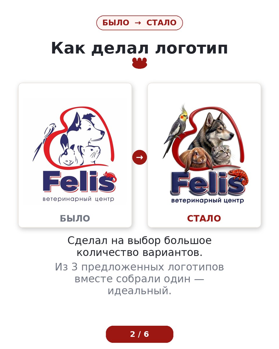 Логотип — было и стало